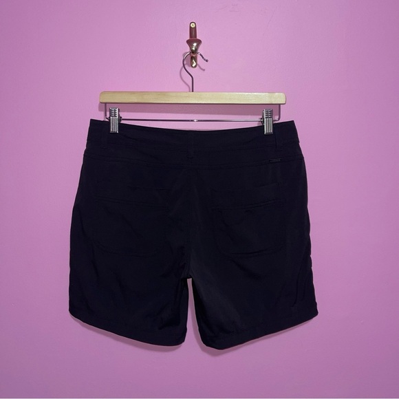 Prana Shorts Women’s‎ Size 10 US Charcoal Dark Grey Revenna Hiking Mid-Thigh - Picture 6 of 8